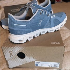 On Cloud 6 Blue Sneakers
